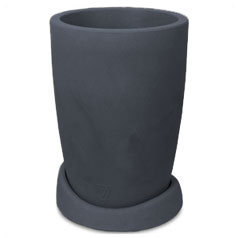 Pot rond rotomoule